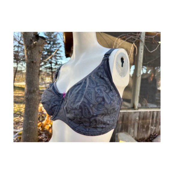 Anita 34H Nursing Bra Unlined Underwire Grey - Picture 2 of 9